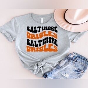 Baltimore Orioles Wavy Tee